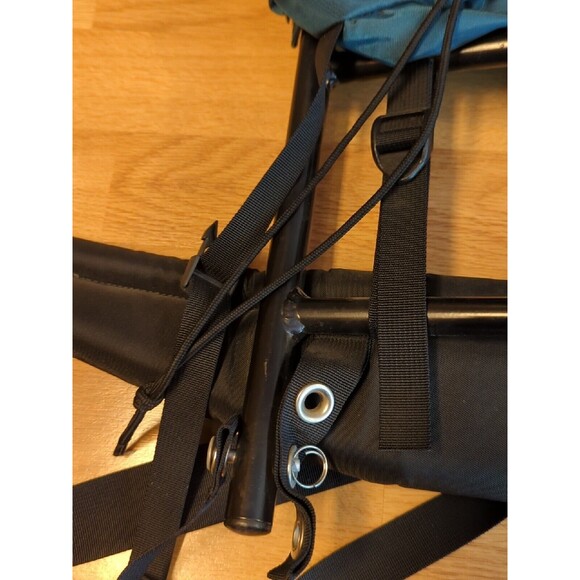 ROKK Nomad Backpack External Aluminum Frame Camping Hiking Green - Picture 3 of 12